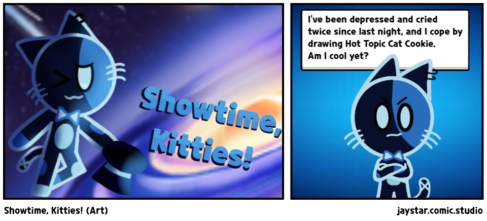 Showtime, Kitties! (Art)