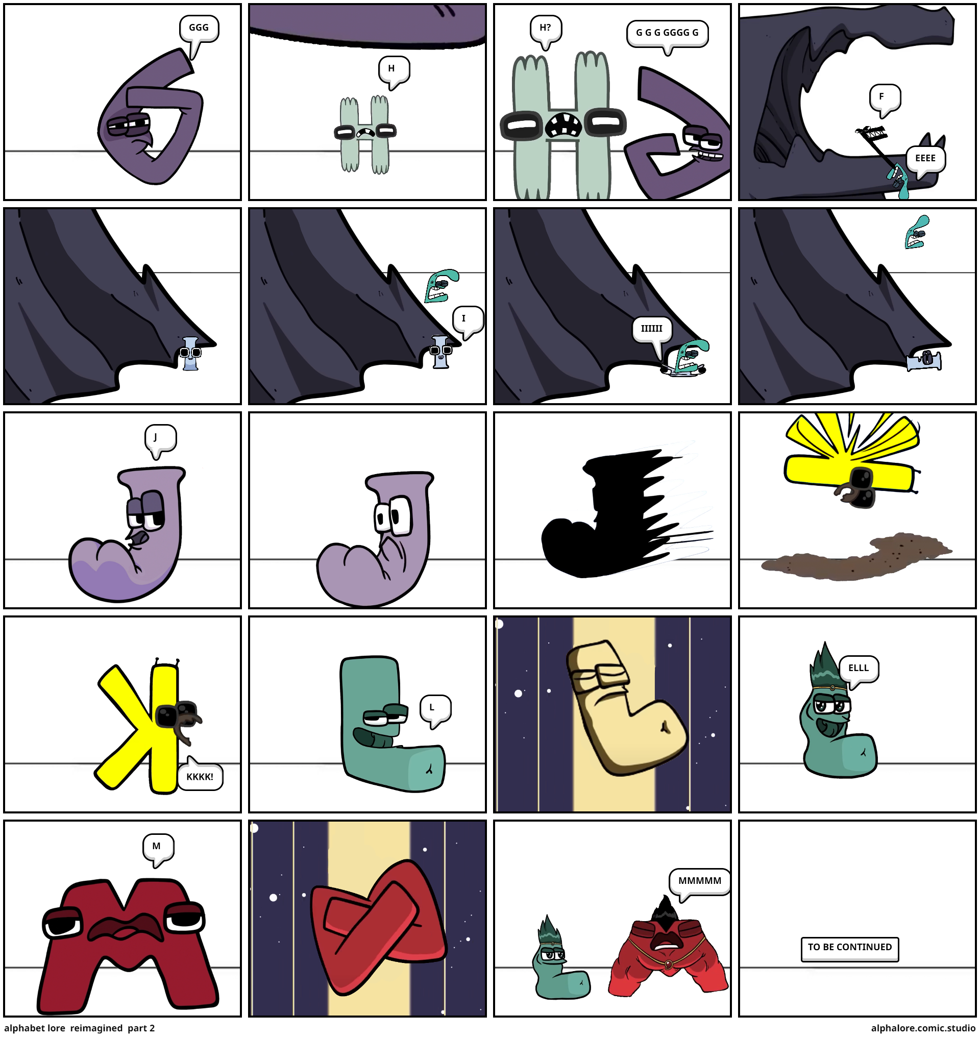 A part of the alphabet lore movie part 2 - Comic Studio