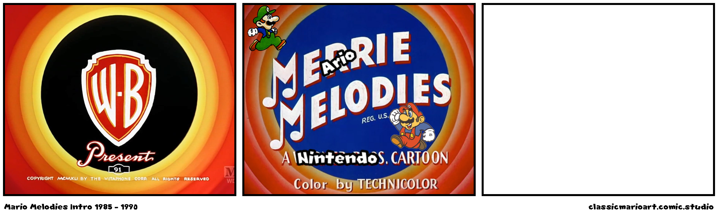 Mario Melodies Intro 1985 - 1990 