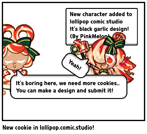New cookie in lollipop.comic.studio! 