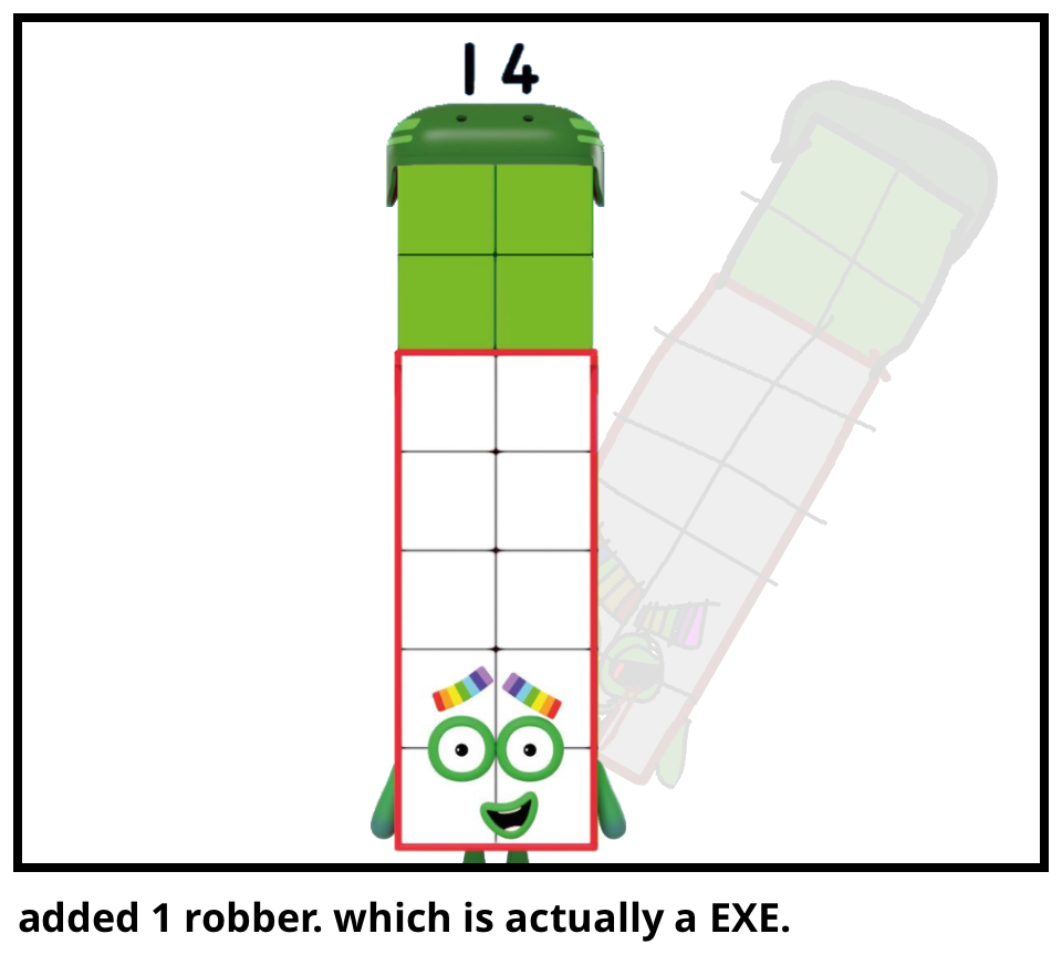 added 1 robber. which is actually a EXE.