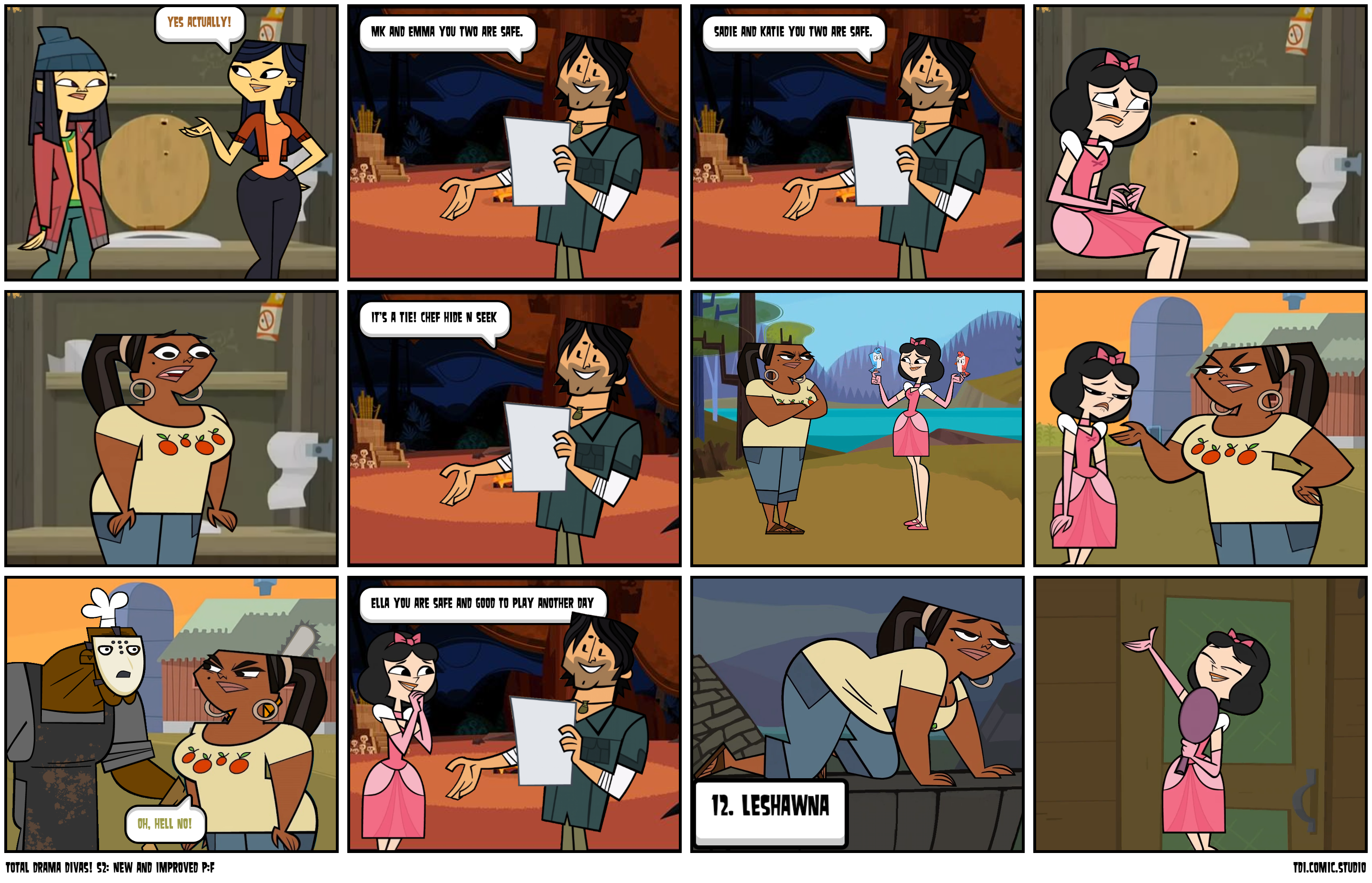 Total Drama Divas! S2: New and Improved P:F