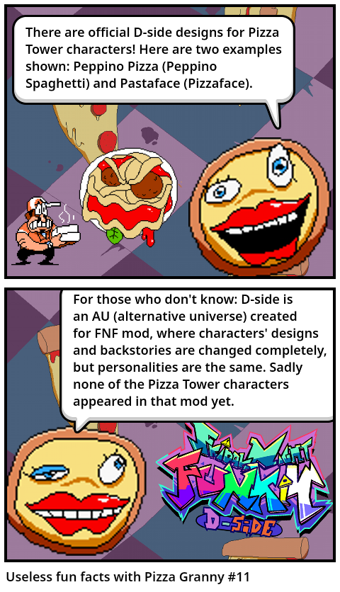 Useless fun facts with Pizza Granny #11