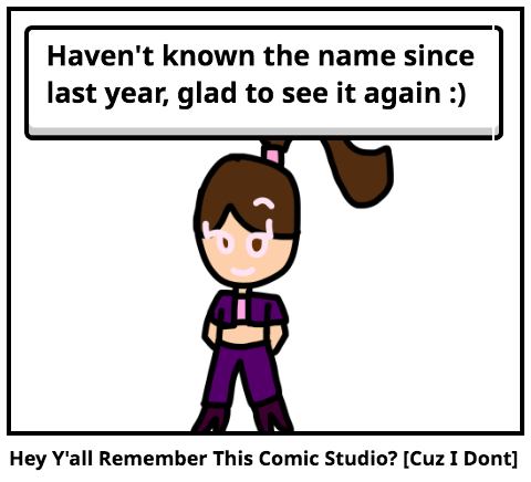 Hey Y'all Remember This Comic Studio? [Cuz I Dont]