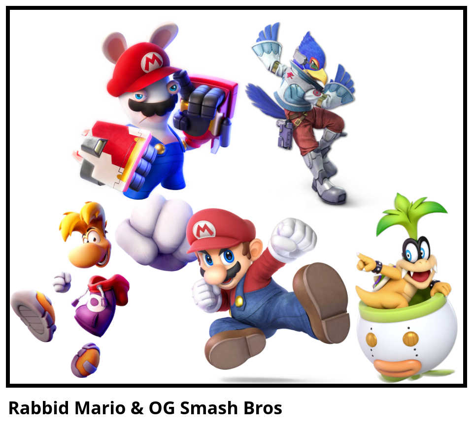 Rabbid Mario & OG Smash Bros