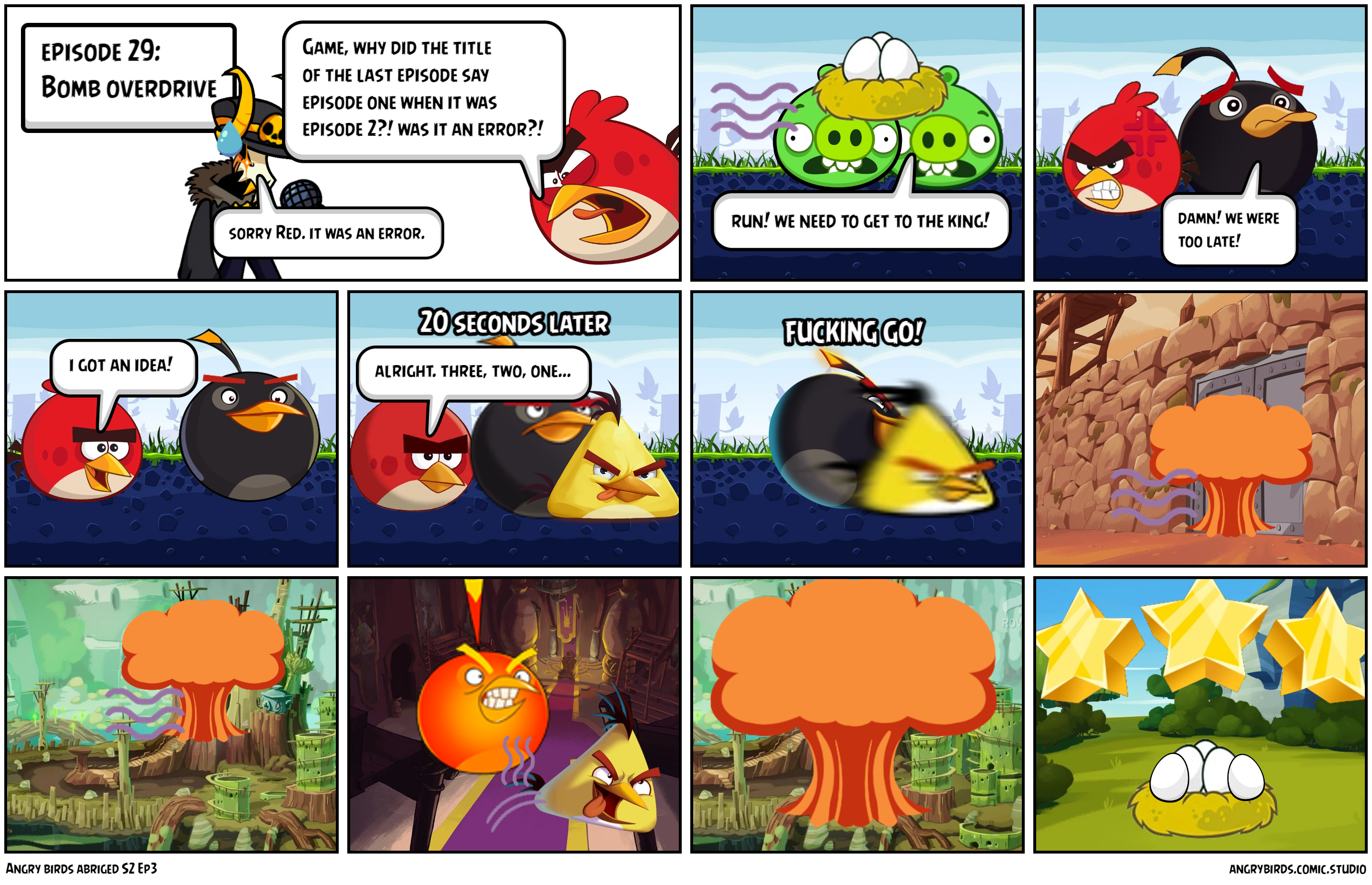 Angry birds abriged S2 Ep3