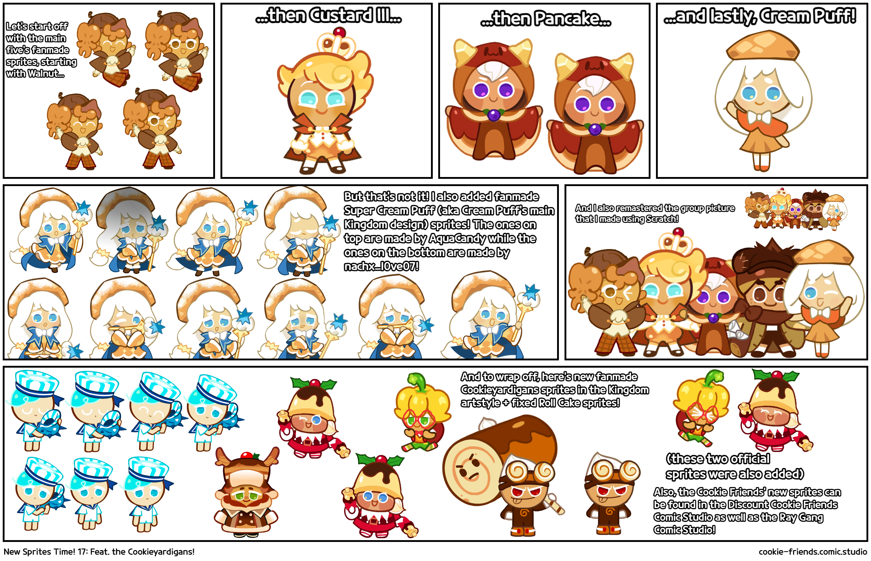 New Sprites Time! 17: Feat. the Cookieyardigans!