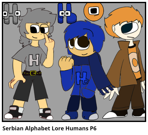 Serbian Alphabet Lore Humans P1 - Comic Studio