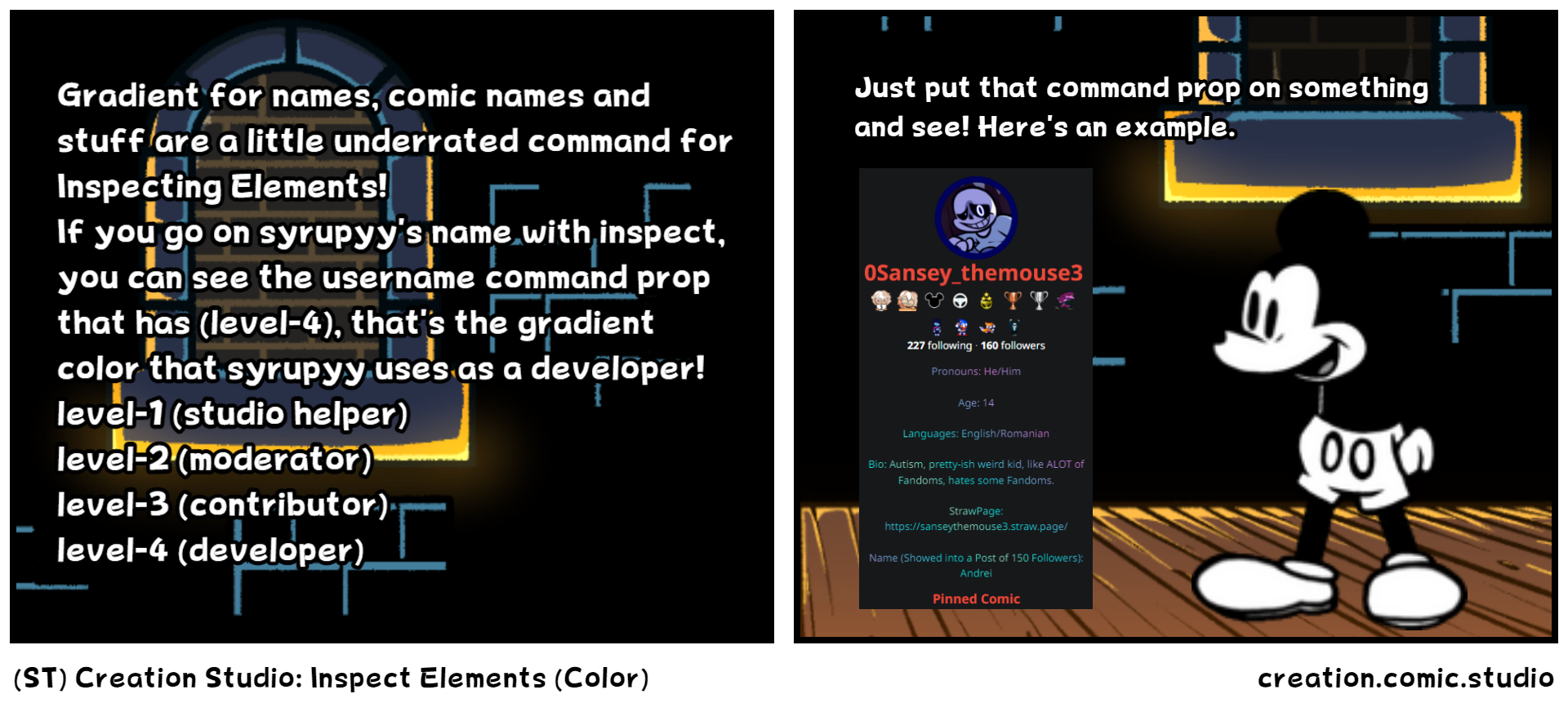 (ST) Creation Studio: Inspect Elements (Color)