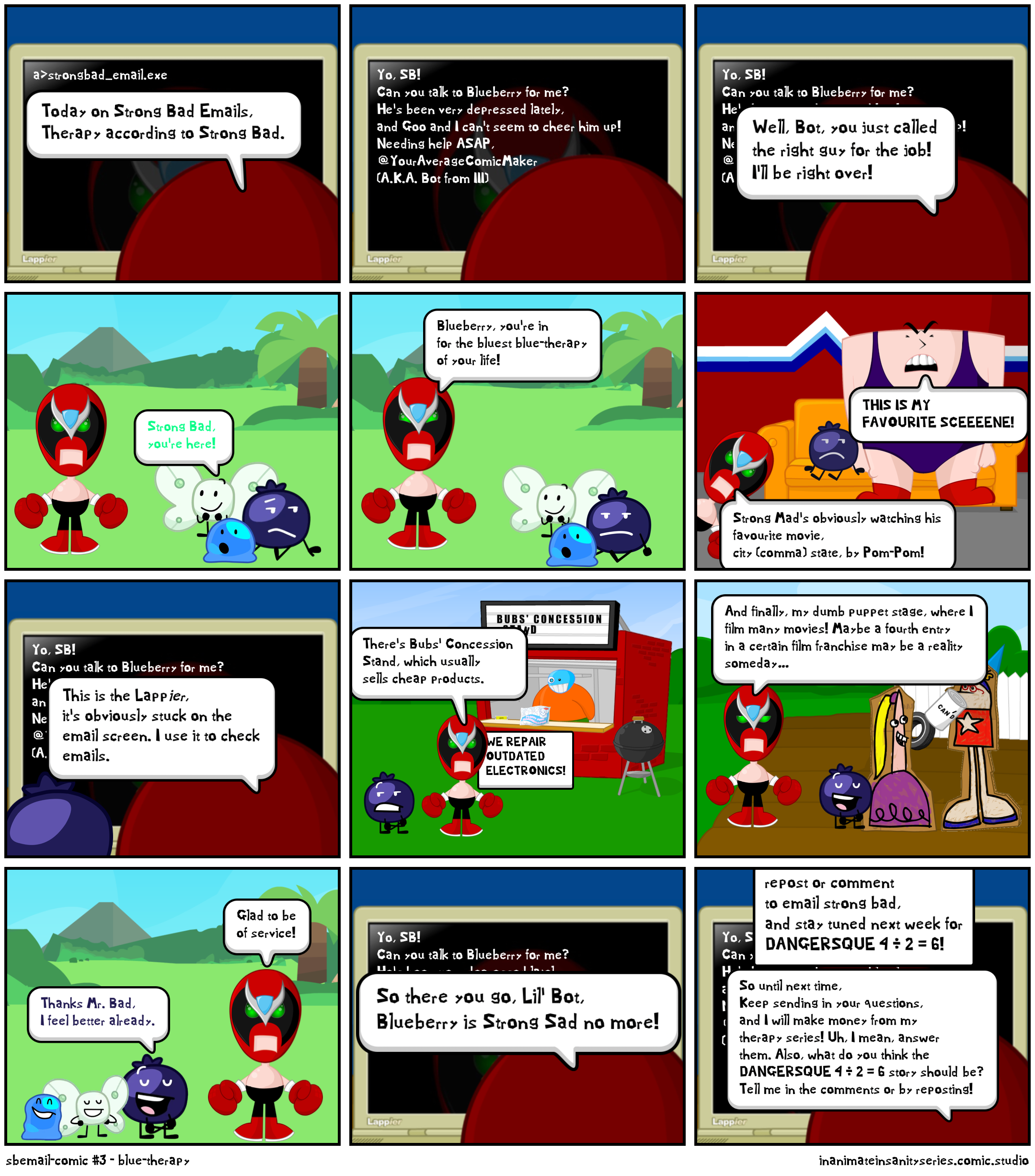 sbemail-comic #3 - blue-therapy