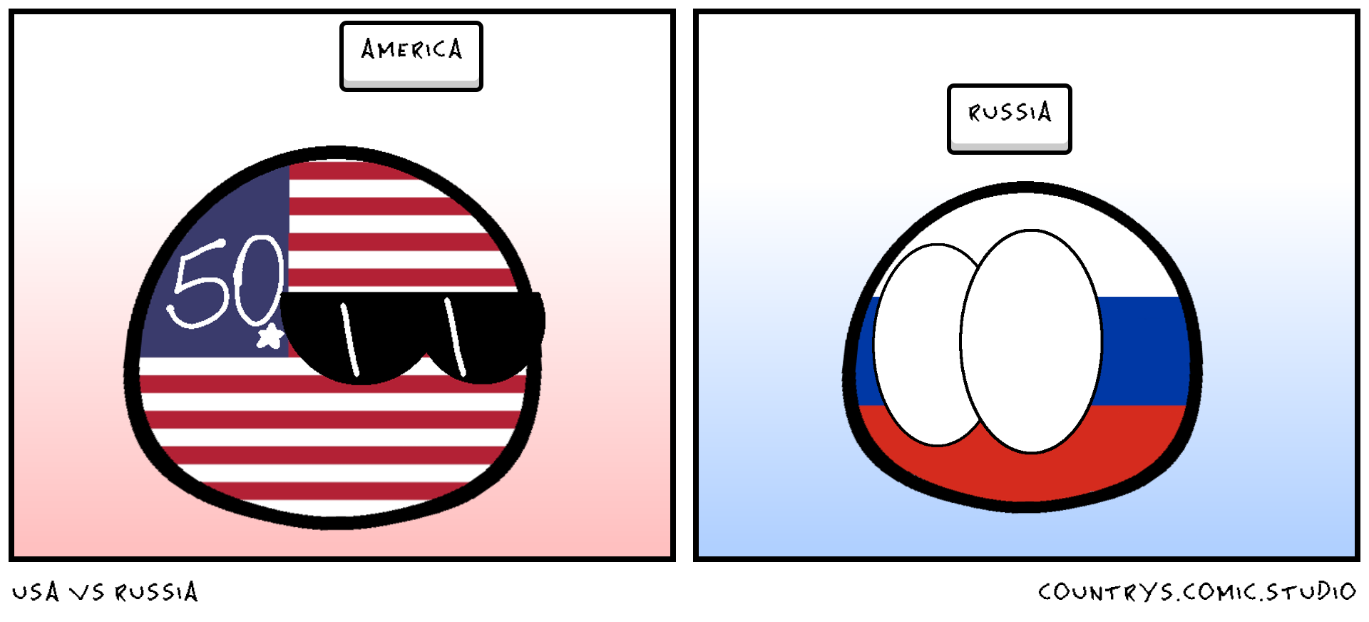 Usa vs russia