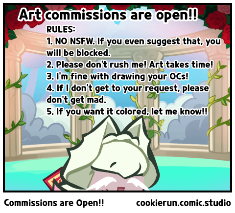 Commissions are Open!!