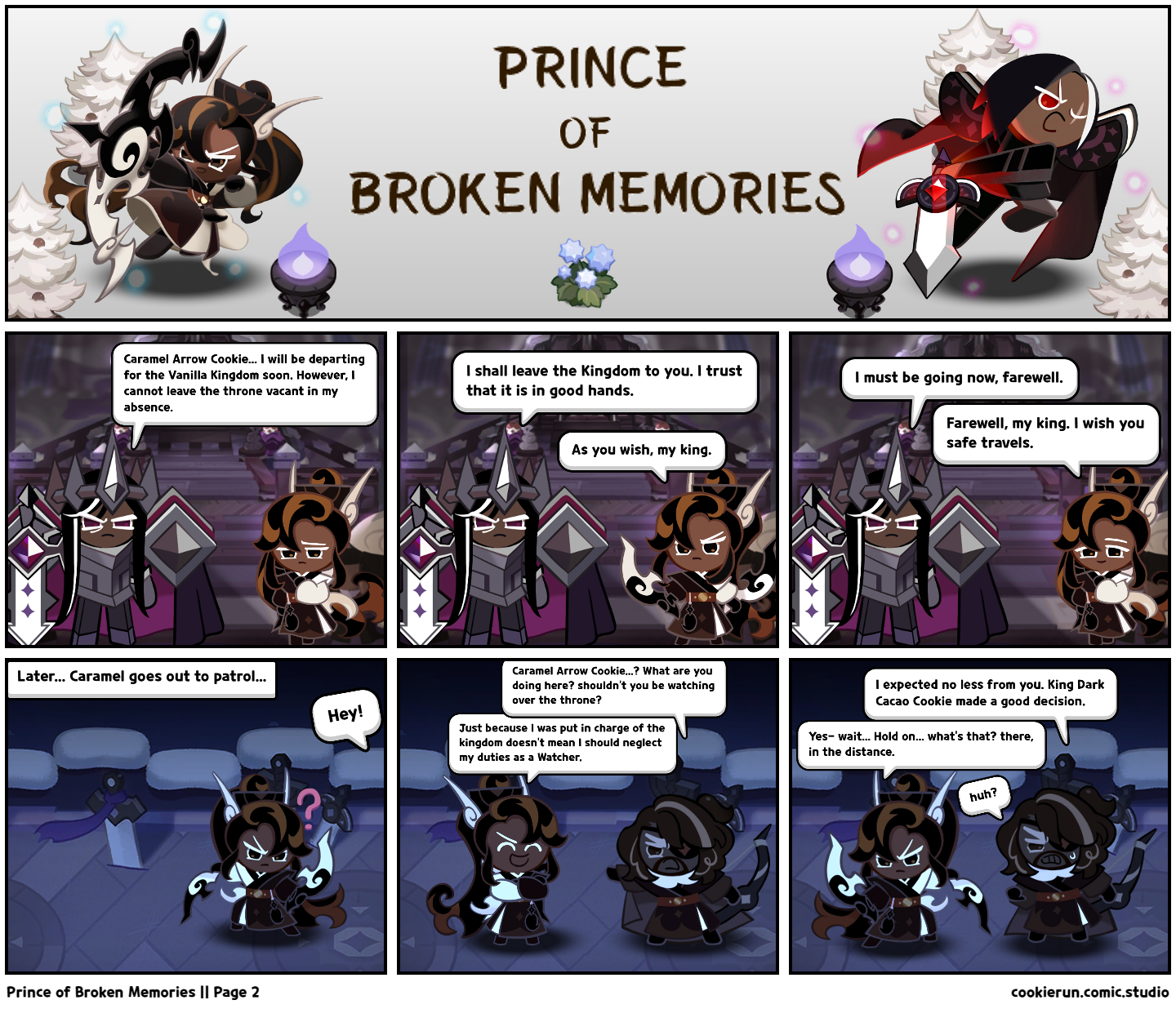 Prince of Broken Memories || Page 2