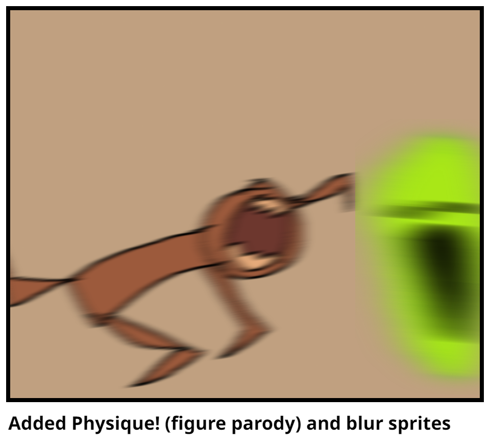 Added Physique! (figure parody) and blur sprites