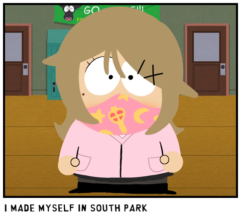 I made myself in south park