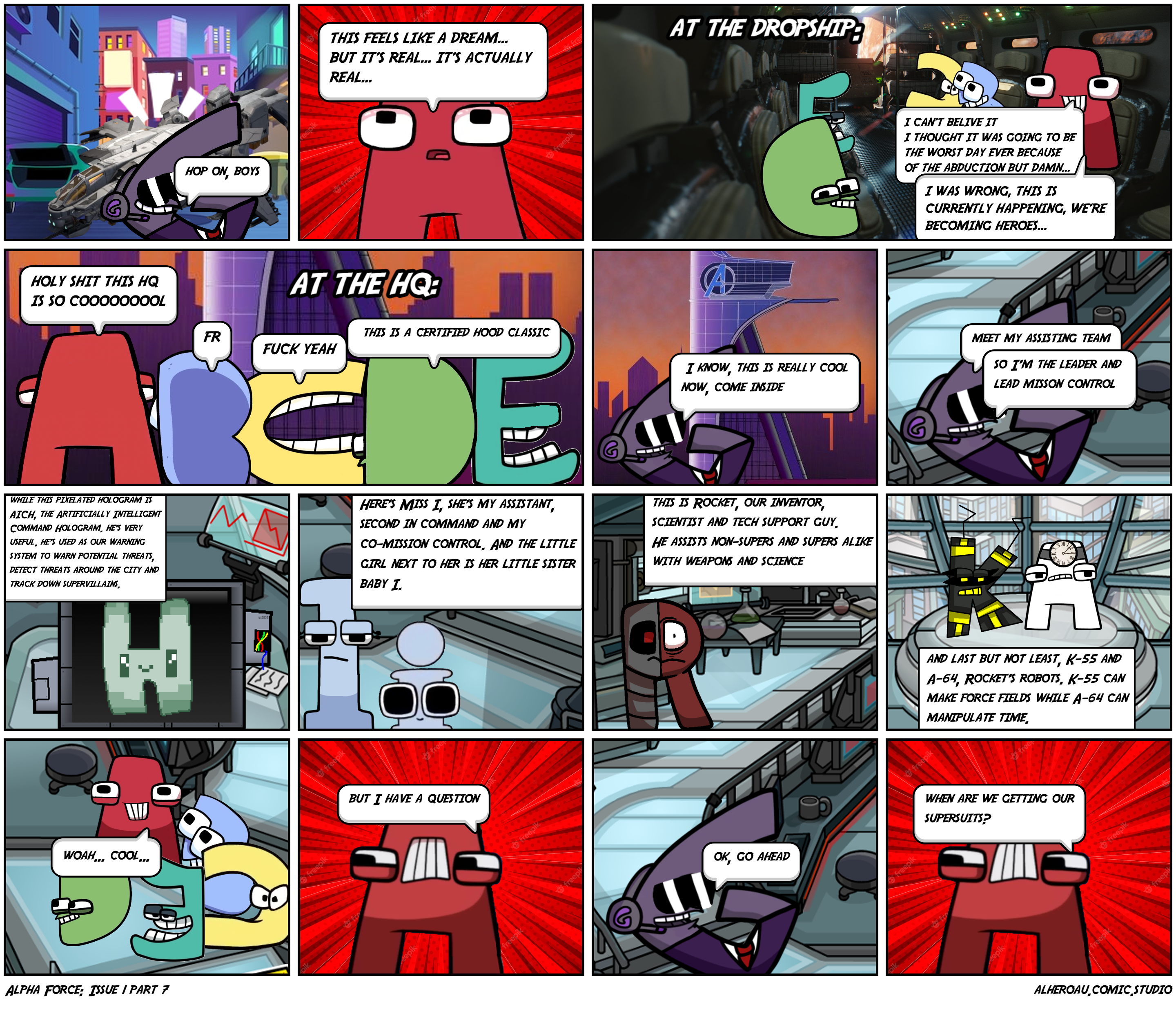 Alpha Force: Issue 1 part 7