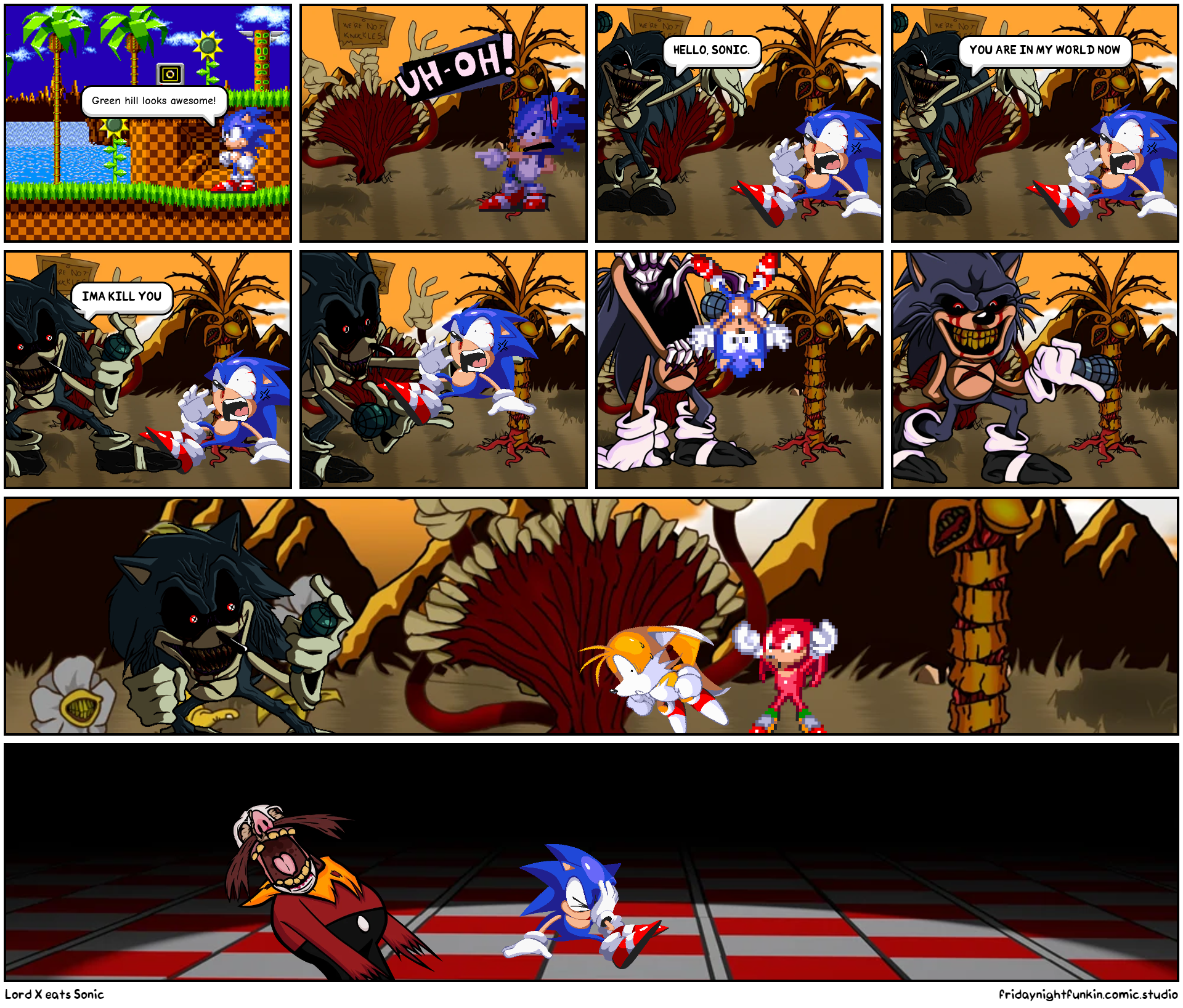 Lord x. Sonic pc port by PatricioAntiestres on Newgrounds