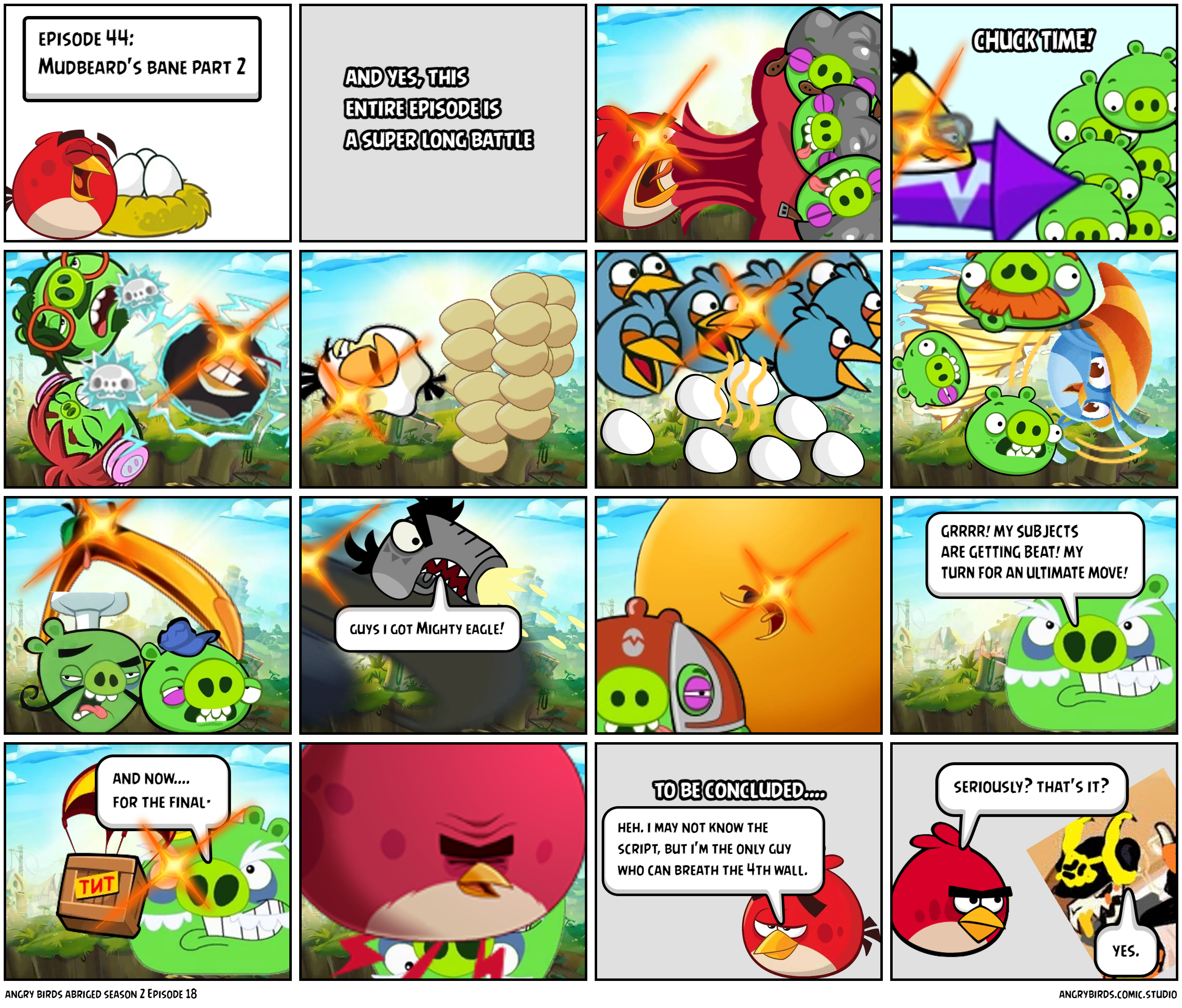 angry birds abriged season 2 Episode 18