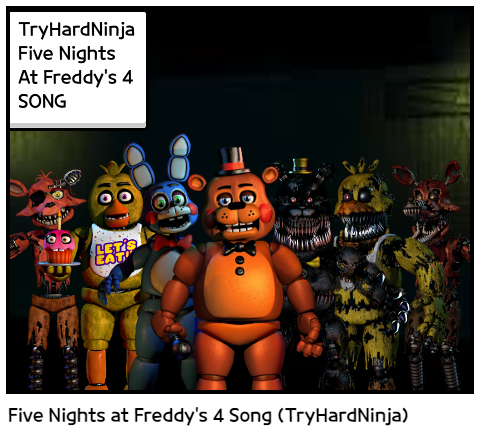 WAKE UP  Five Nights at Freddy's 4 SONG 