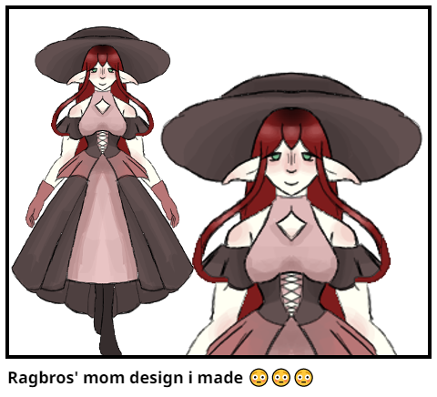 Ragbros' mom design i made 😳😳😳