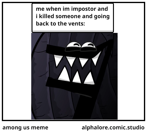 among us meme - Comic Studio