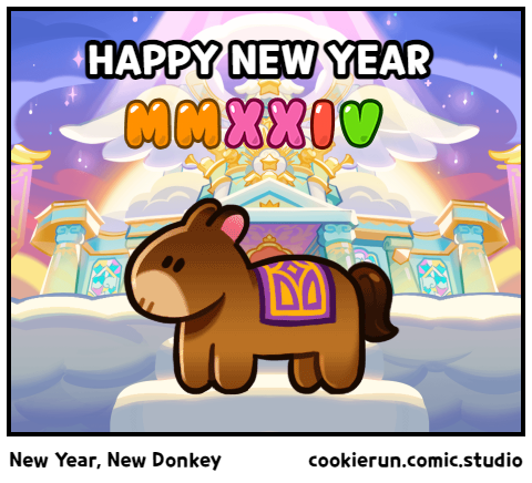 New Year, New Donkey