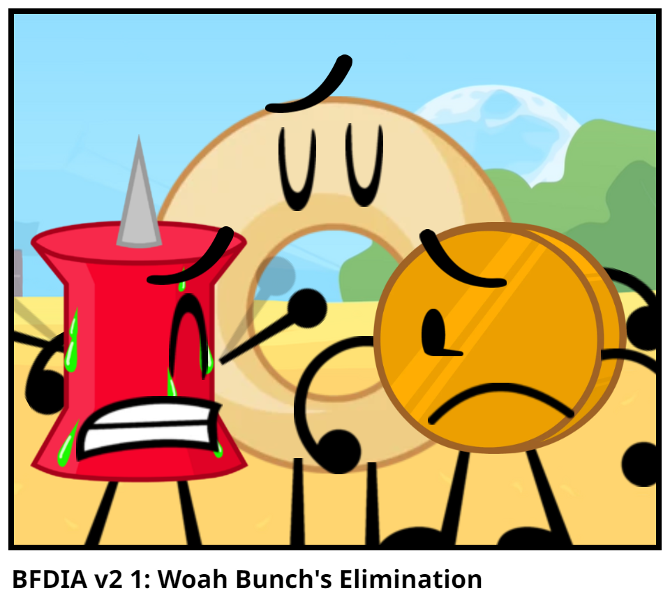 BFDIA v2 1: Woah Bunch's Elimination