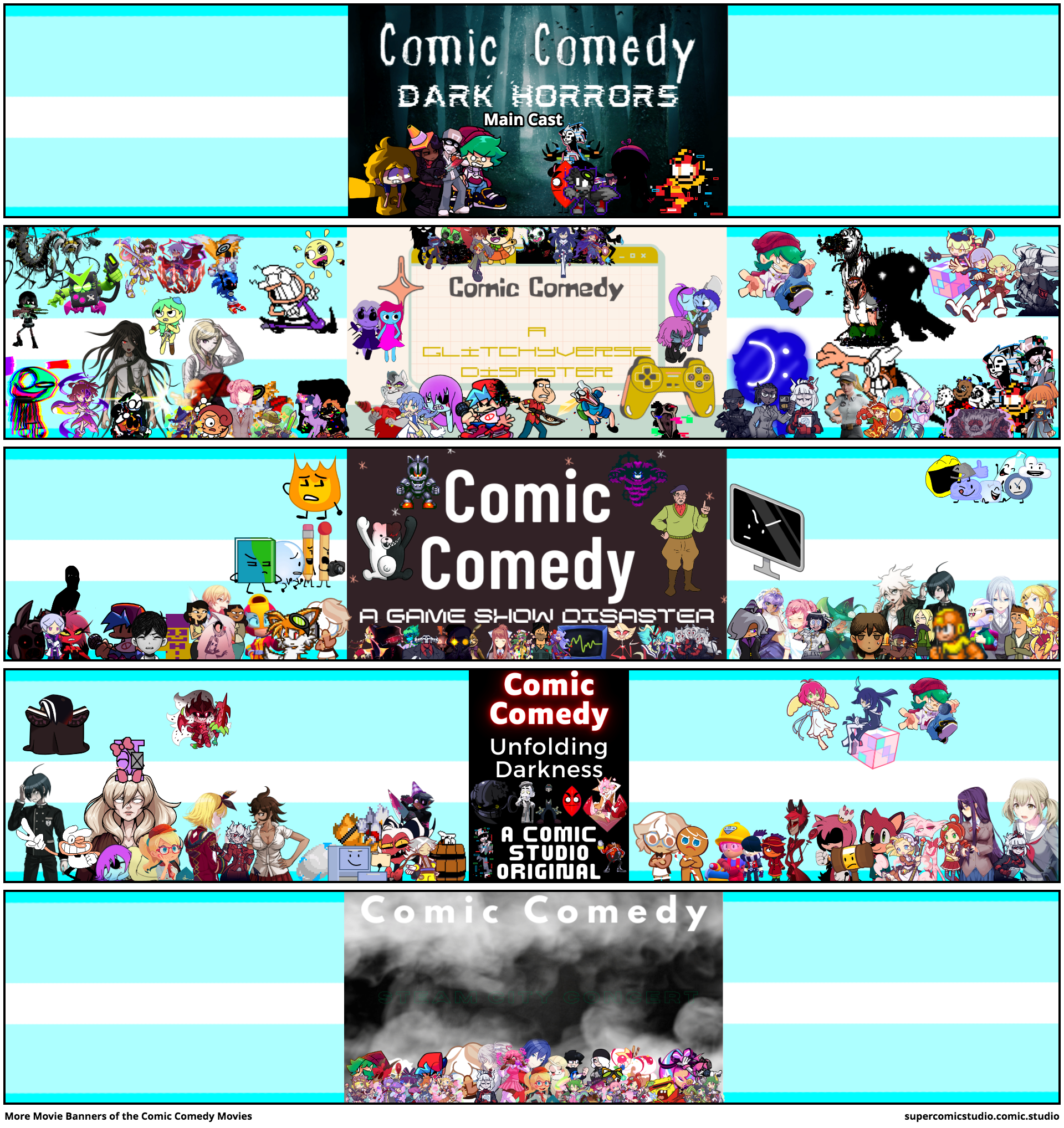 More Movie Banners of the Comic Comedy Movies