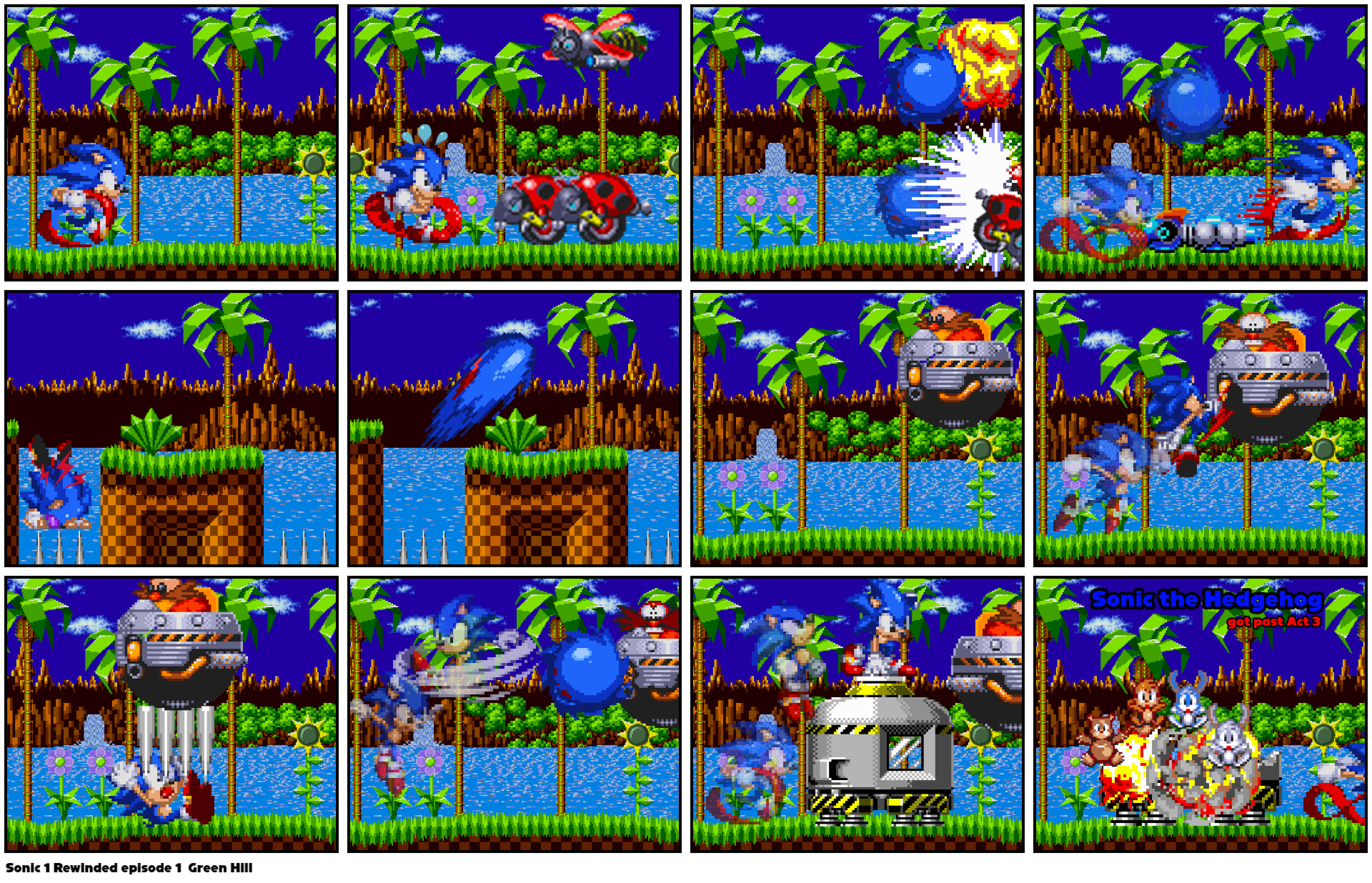 Sonic 1 Rewinded episode 1  Green Hill