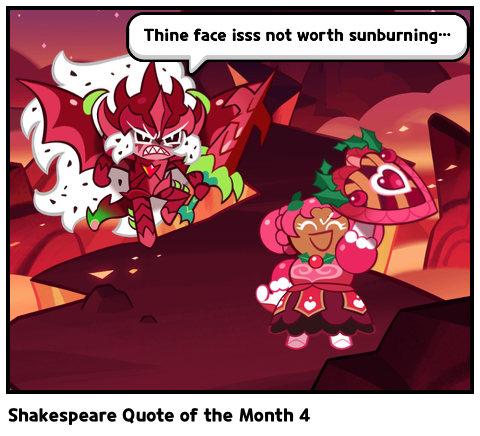 Shakespeare Quote of the Month 4