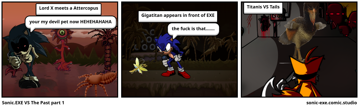 Sonic.EXE VS The Past part 1