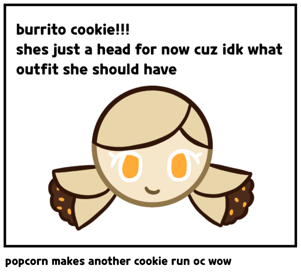 popcorn makes another cookie run oc wow