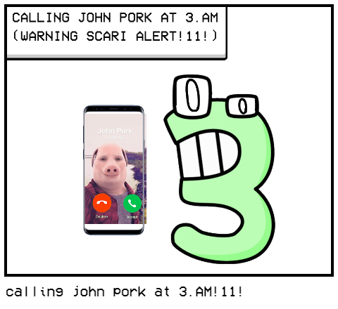 Is John Pork calling or is he dead? Chatting with the cre