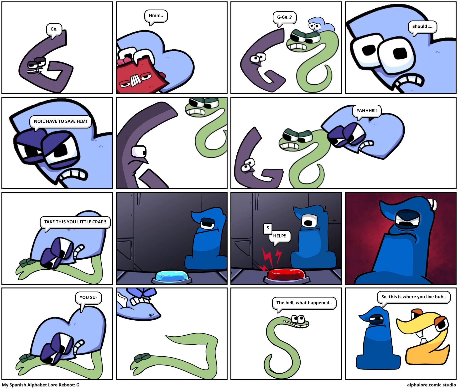girar (spanish alphabet lore parody) - Comic Studio