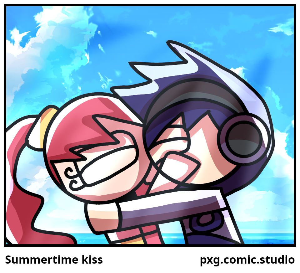 Summertime kiss 