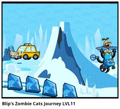 Blip's Zombie Cats Journey LVL11