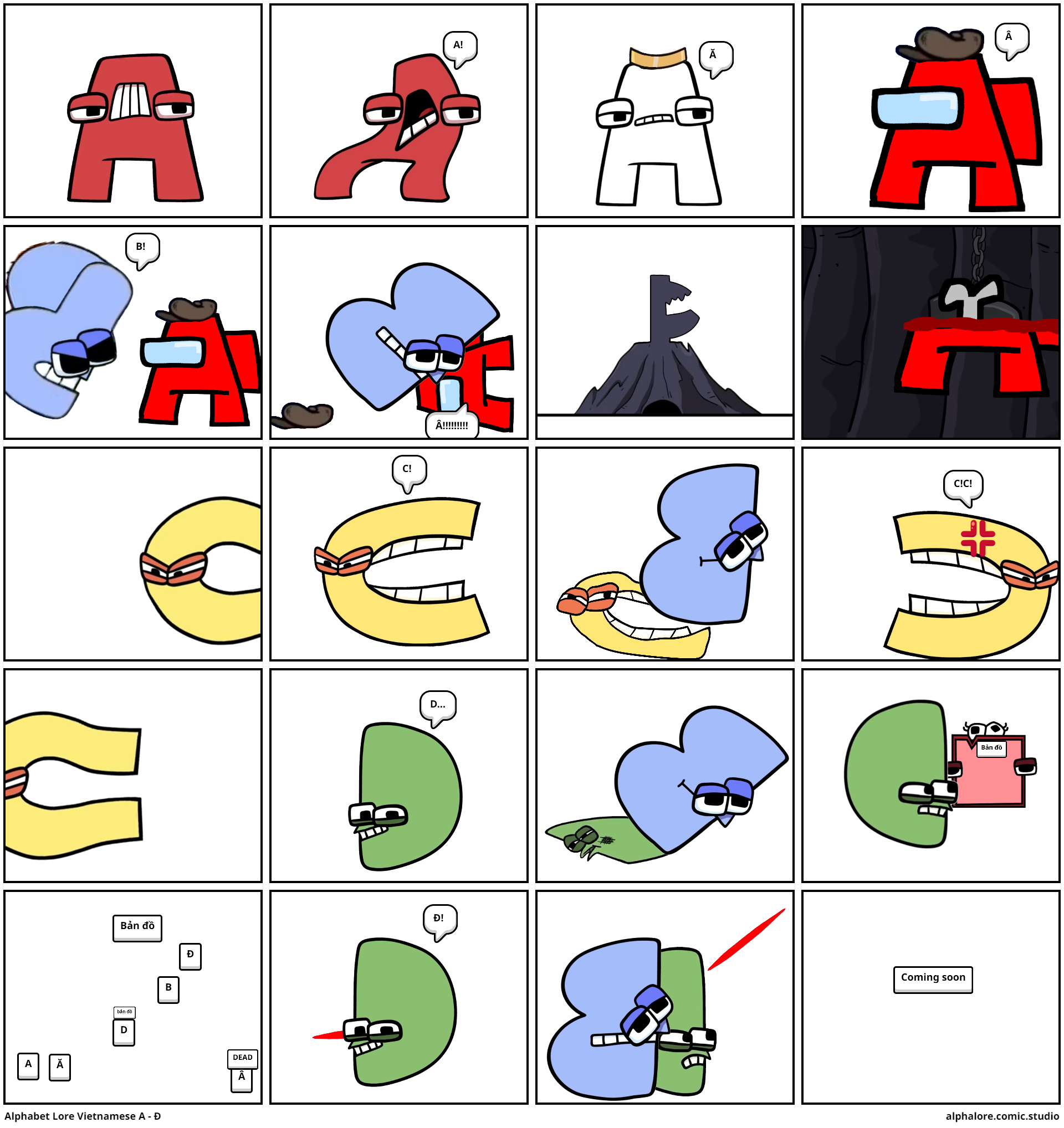 Vietnamese alphabet lore - Comic Studio