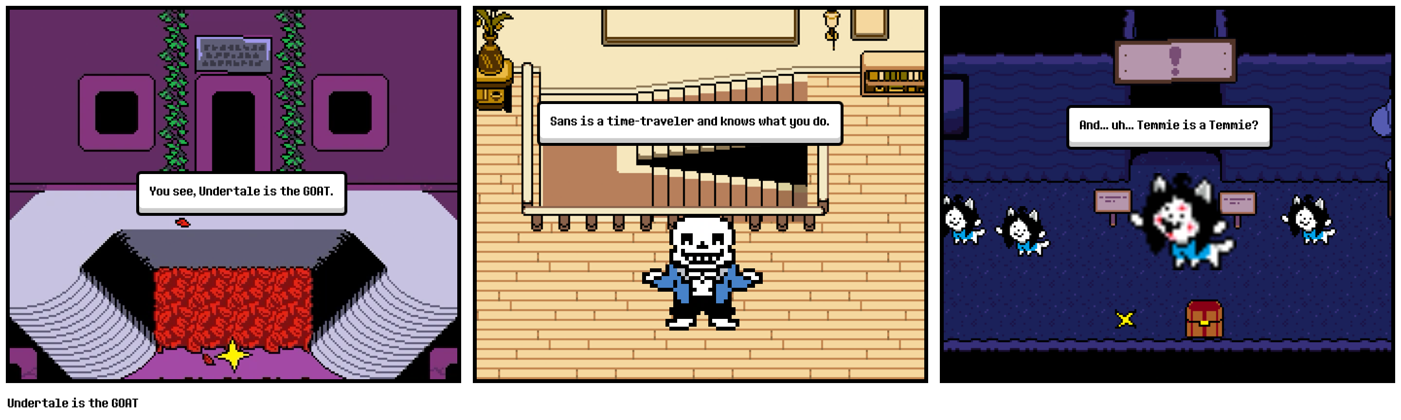 Undertale is the GOAT