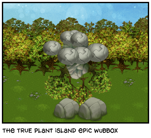 Epic Wubbox Plant Island | Sticker