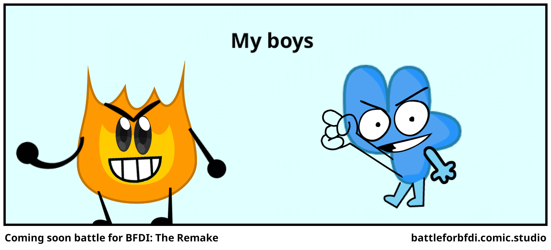 Coming soon battle for BFDI: The Remake
