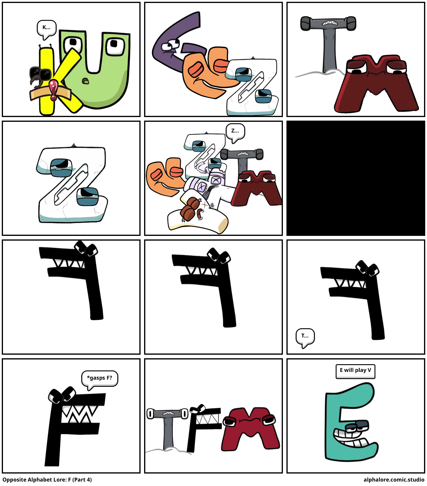 Opposite Alphabet Lore: F (Part 3) - Comic Studio