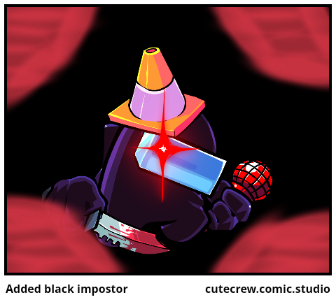Added black impostor