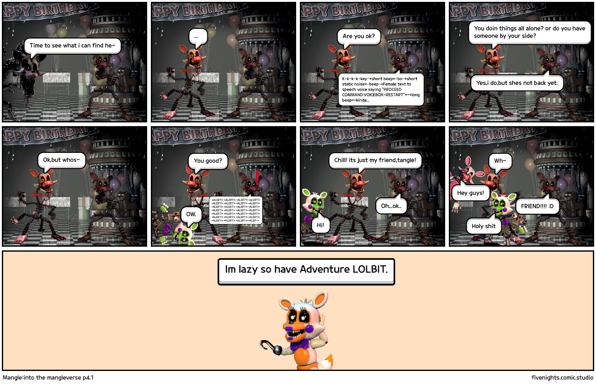 Mangle:into the mangleverse p4.1