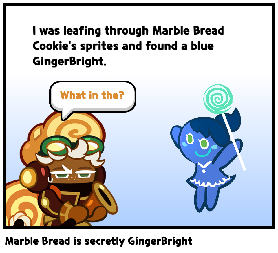 Marble Bread is secretly GingerBright