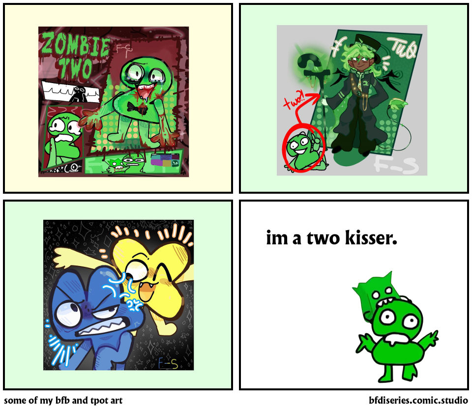 some of my bfb and tpot art