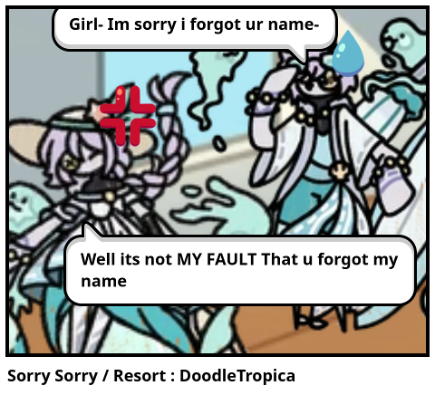 Sorry Sorry / Resort : DoodleTropica