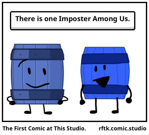 The First Comic at This Studio.