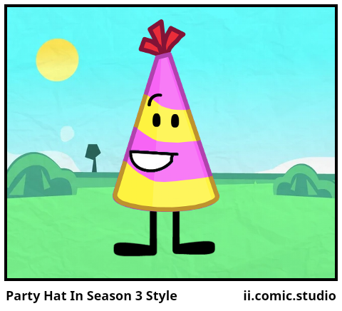 Party Hat In Season 3 Style