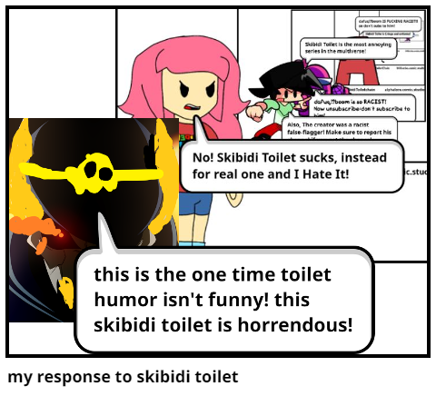my response to skibidi toilet