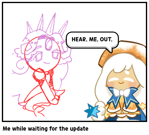 Me while waiting for the update